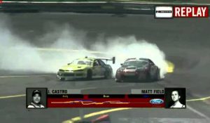 Jonnattan Castro versus Matt Field formula drift 2013 Round 4 match!