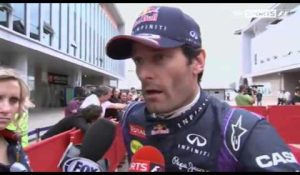 Korean Grand Prix 2013 – Interview with Mark Webber.