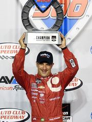 Tony Kanaan was the MAVTV 500 winner.