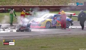 Porsche Carrera Loses Its Engine