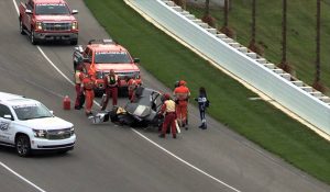 Another Day, Another Crash At Indy Practice