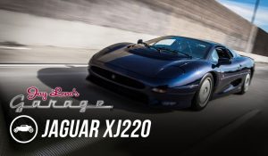 Holy Moly! Jay Leno Brings The Jaguar XJ220 Out Of His Garage