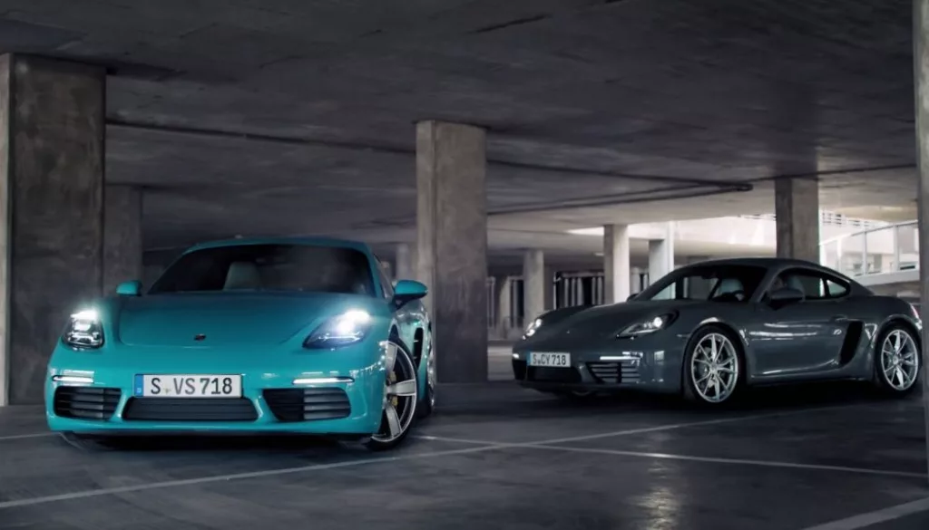 Porsche Features Their New 718 Cayman Via Street Racing