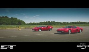 The Grand Tour – Lamborghini Countach Vs. Ferrari Testarossa Drag Race
