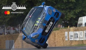 Going Sideways Up The Hill At The 2019 Goodwood Festival Of Speed