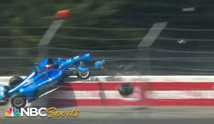 Giant IndyCar Wreck Takes Out Five Cars At Pocono