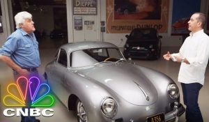 Jay Leno And Jerry Seinfeld Drive In An L.A. Canyon In 1958 Porsche 356 A Speedster