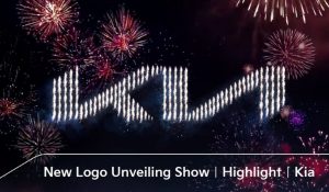 Kia Reveals New Logo With Fireworks