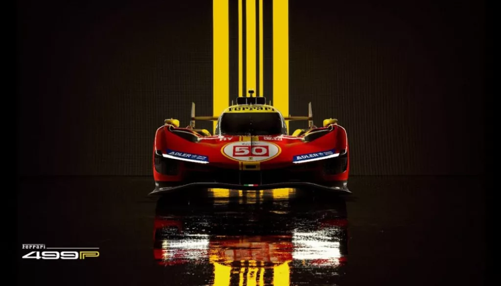 Ferrari Unveils 499P Hypercar For 2023 LeMans