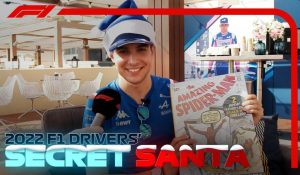 Secret Santa Visits The 2022 Formula One Drivers