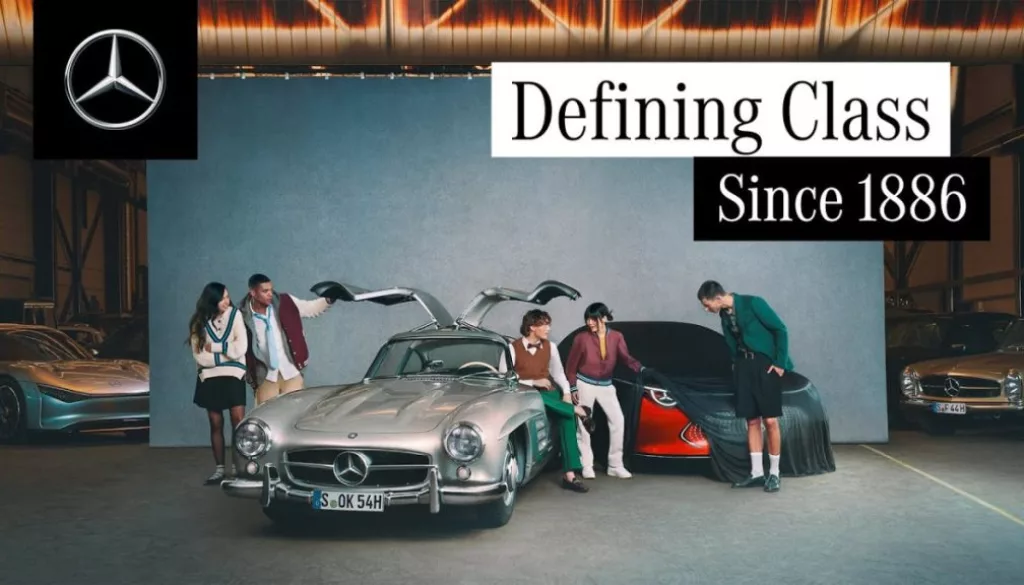 Mercedes Benz Releases New Promotion Defining Class