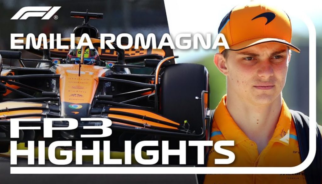 McLaren Fastest In Third Practice Session For 2024 Emilia Romagna Grand Prix